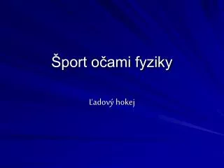 port o ami fyziky