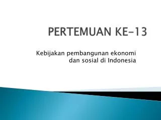 pertemuan ke 13