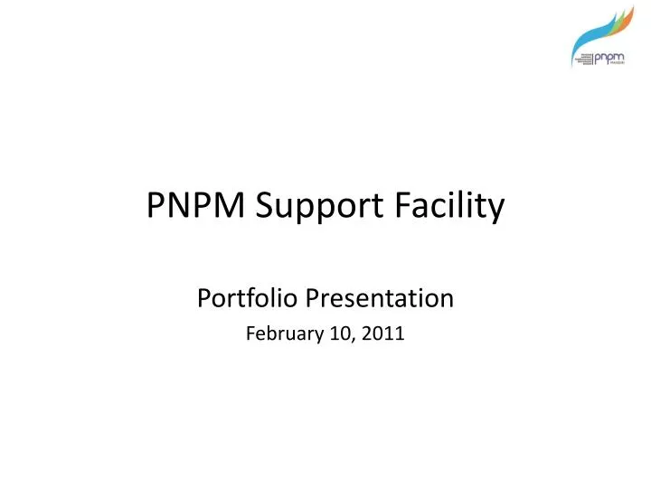 pnpm support facility