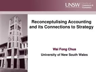Reconceptulising Accounting and its Connections to Strategy