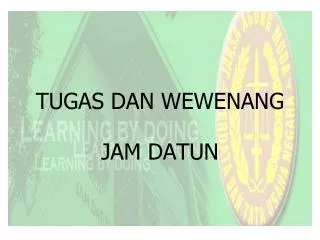tugas dan wewenang