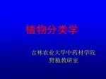 植物分类学 - slide 1
