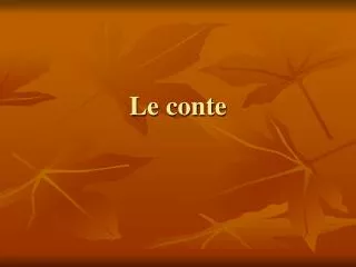 le conte