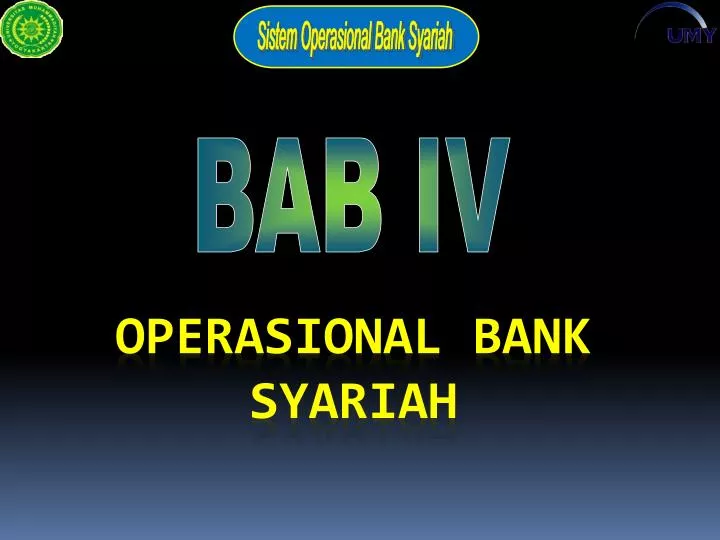 operasional bank syariah