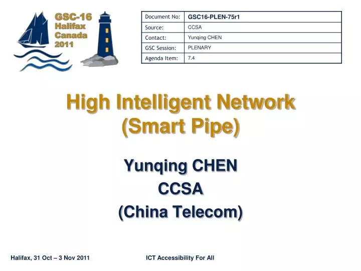 high intelligent network smart pipe