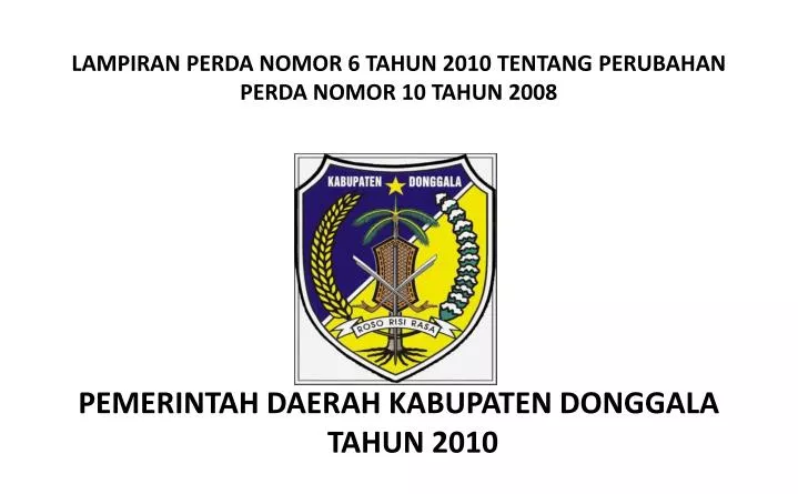 lampiran perda nomor 6 tahun 2010 tentang perubahan perda nomor 10 tahun 2008