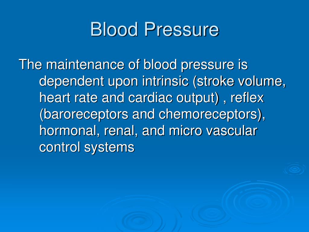 PPT - Blood Pressure PowerPoint Presentation, free download - ID:3785699