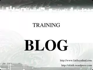 training
