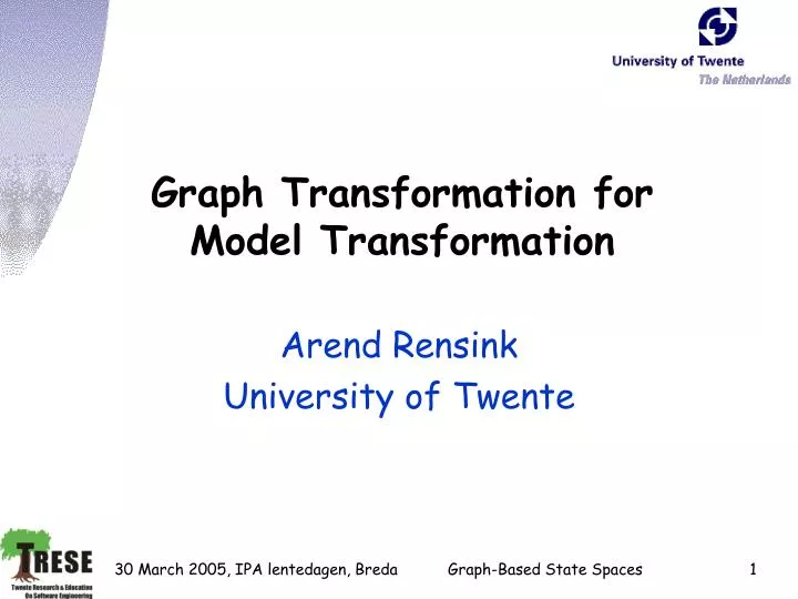 graph transformation for model transformation