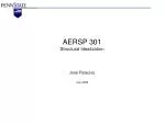 AERSP 301 Structural Idealization - slide 1
