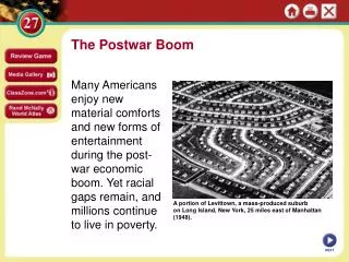 The Postwar Boom