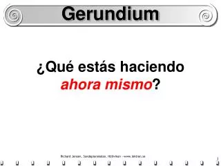 gerundium