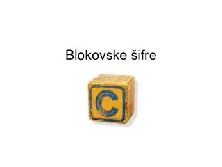 blo kovske ifre
