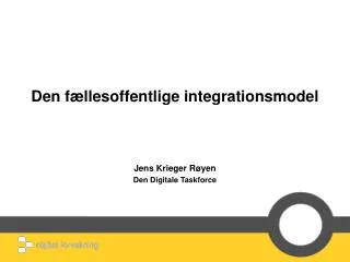 den f llesoffentlige integrationsmodel