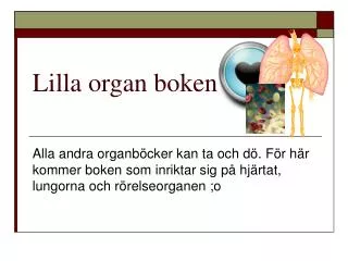 lilla organ boken