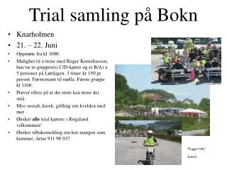 trial samling p bokn
