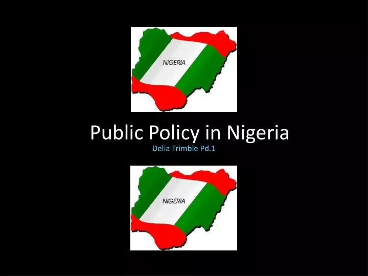 public policy in nigeria