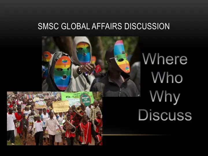 smsc global affairs discussion