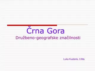 rna gora