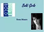 Bold Girls - slide 1