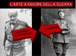 L'ARTE A FAVORE DELLA GUERRA - slide 1