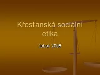 k es ansk soci ln etika