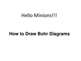 Hello Minions!!!