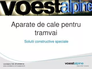 aparate de cale pentru tramvai