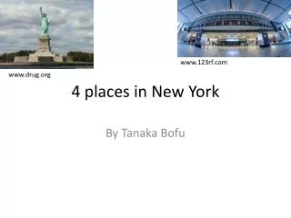 4 places in New York