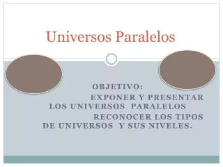 universos paralelos