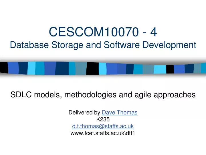 cescom10070 4 database storage and software development