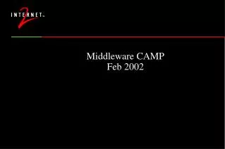 Middleware CAMP Feb 2002