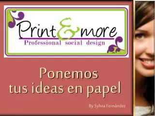 tus ideas en papel