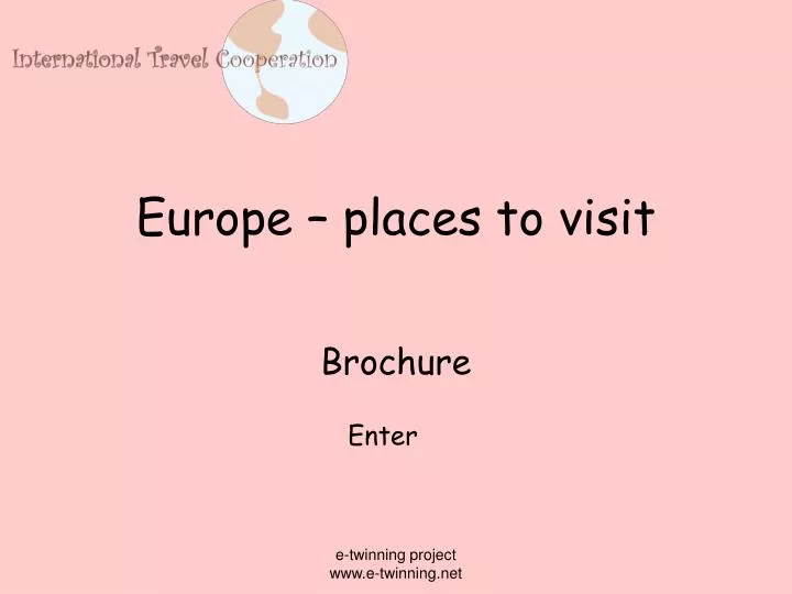 europe places to visit