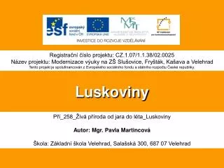 luskoviny