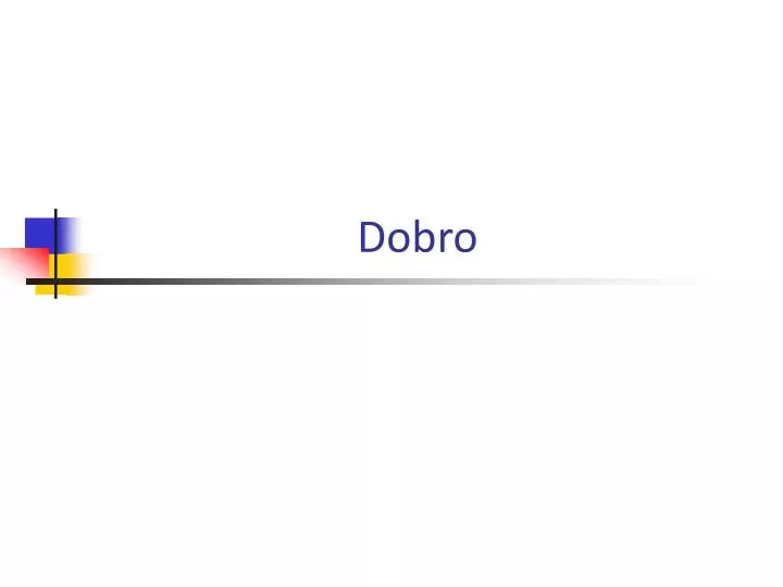 dobro