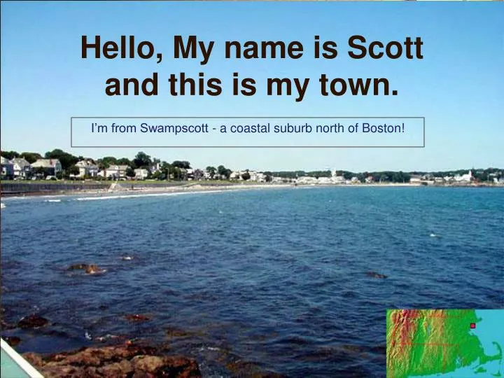 i m from swampscott a coastal suburb north of boston