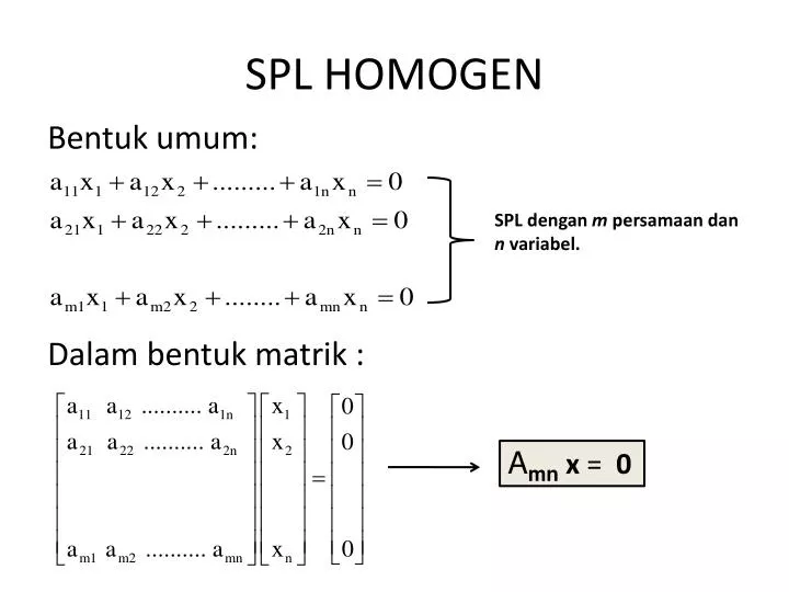 spl homogen