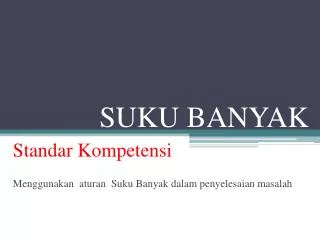 suku banyak
