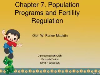 chapter 7 population programs and fertility regulation