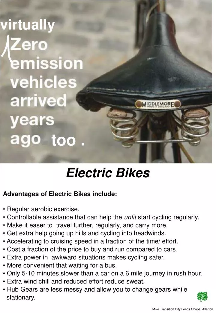 electric bikes