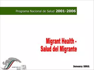 Migrant Health -