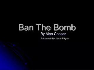 Ban The Bomb