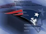 New England Patriots - slide 1