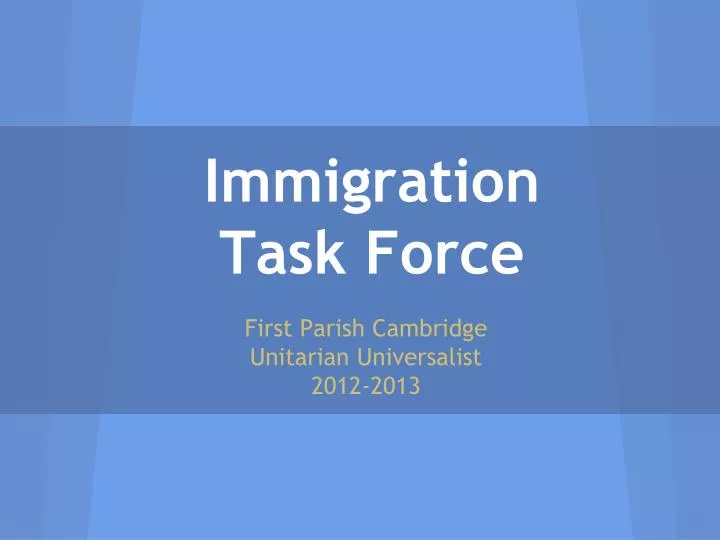 immigration task force