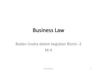 business law