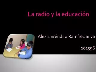 la radio y la educaci n