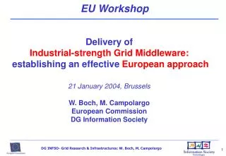 EU Workshop