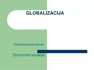 globalizacija
