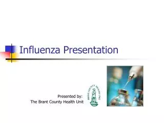 Influenza Presentation